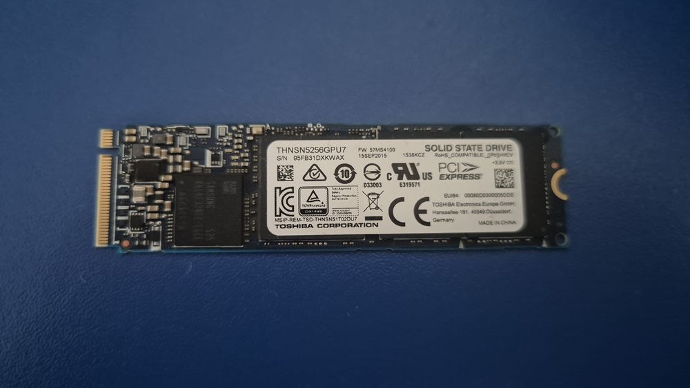 SSD tip M2 nvme 256GB