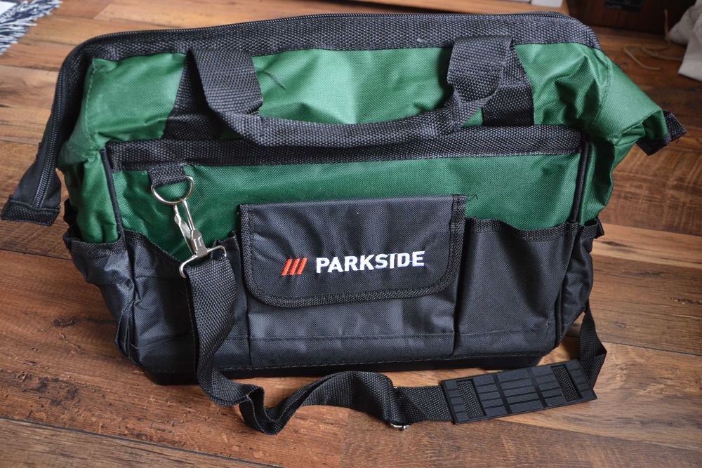 Нова чанта за инструменти Parkside с гумирано дъно