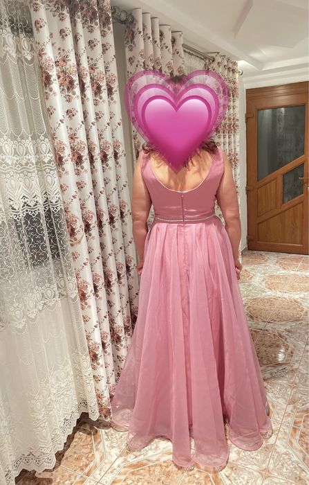 Rochie lungă realizată pe comandă mărime M/L