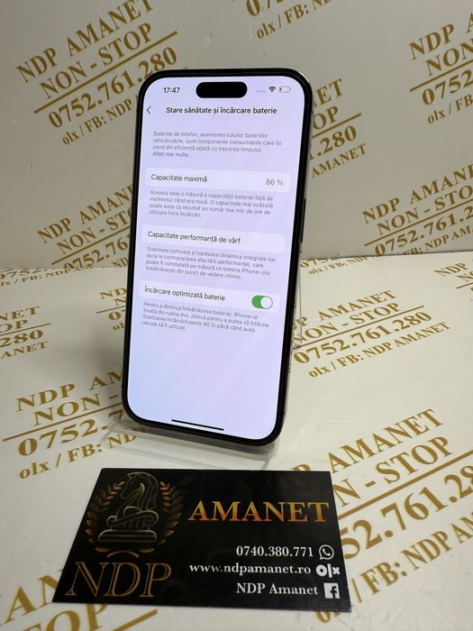 NDP Amanet Braila Iphone 14 Pro (49280)
