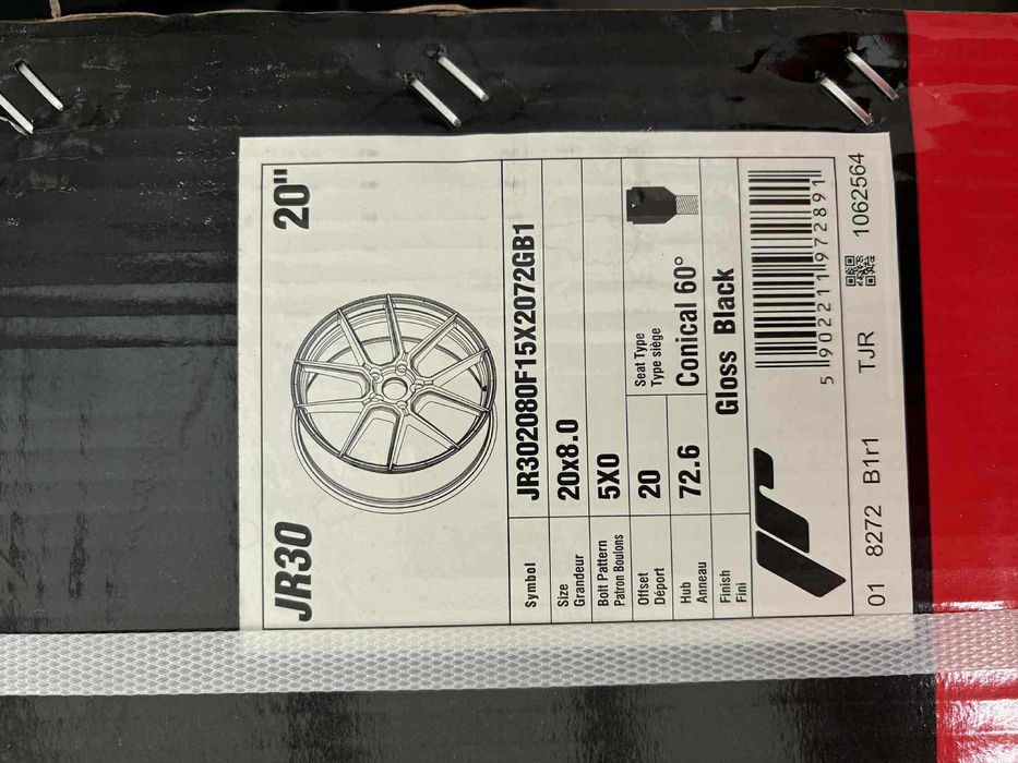 Джанти JR30 20 5x120 ET 20-40 Спорт Пакет