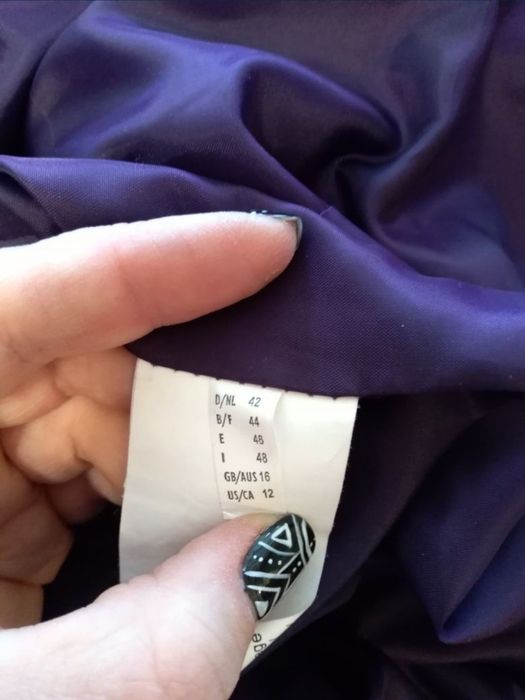 Куртка женская фиолетовая