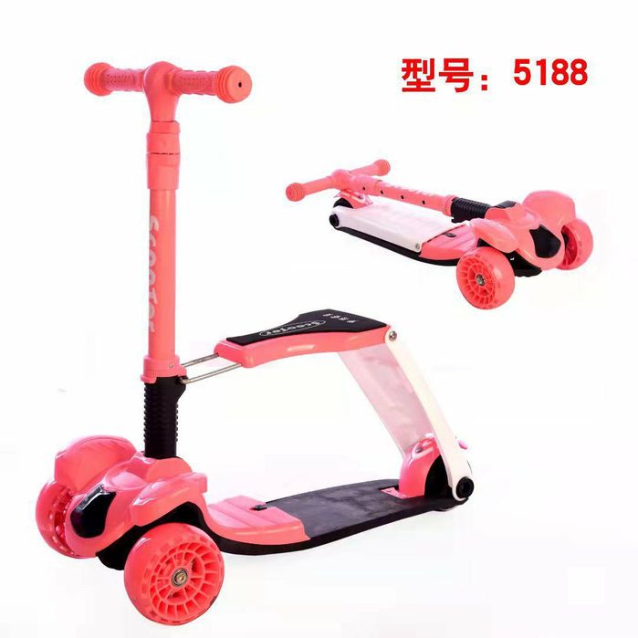 Детские самокаты с сиденьем. Бесплатно доставка