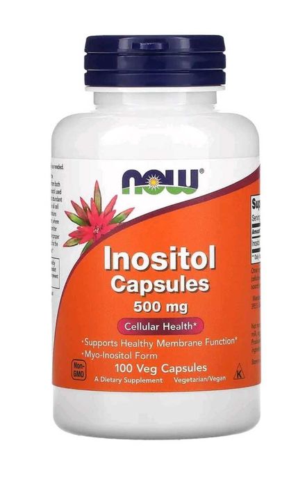 Now inositol  500mg 100вег капсул