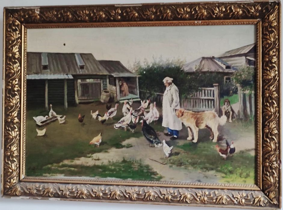 Tablou vechi semnat 1927