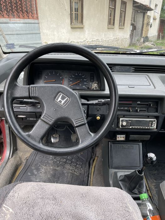 HONDA CIVIC SHUTTLE 4 WD 1986г  ГАЗ на последните снимки е донор в дви