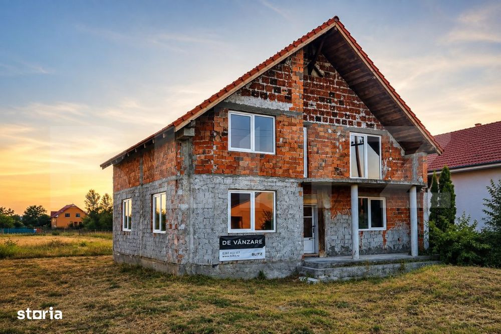 Casa cu 4 dormitoare de vanzare , 180mp, teren 1000 mp, Decebal-Vetis