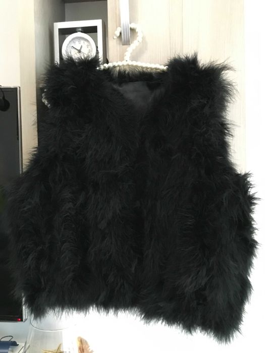 Елек от щраусови пера S/M