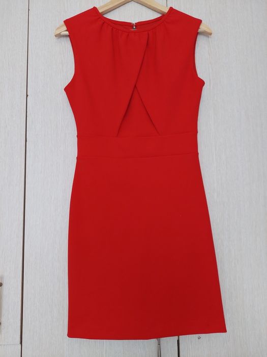 Rochie Mango rosie eleganta marimea S noua