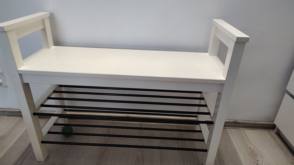 Pantofare Ikea albe
