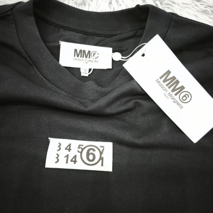 MAISON MARGIELA тениски оувърсайз унисекс в черен цвят НОВИ
