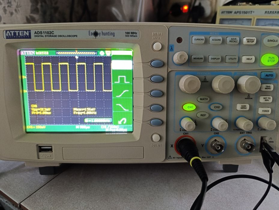 Осциллограф цифровой Atten ADS 1102C