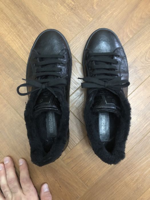 Кеды зимние Roberto & Cavalli