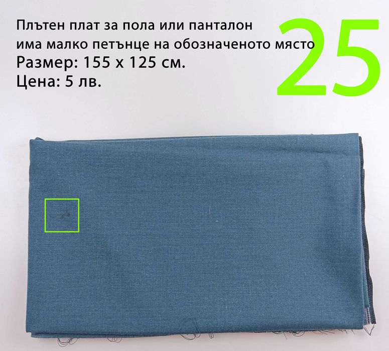 Парчета платове, останали от социализма и от по-ново време