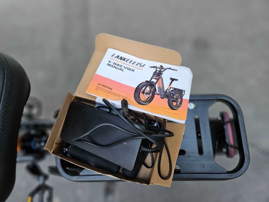 Продавам мощен електрически Fat Bike Lankeleisi RX800 Plus (1000W) – Като нов!