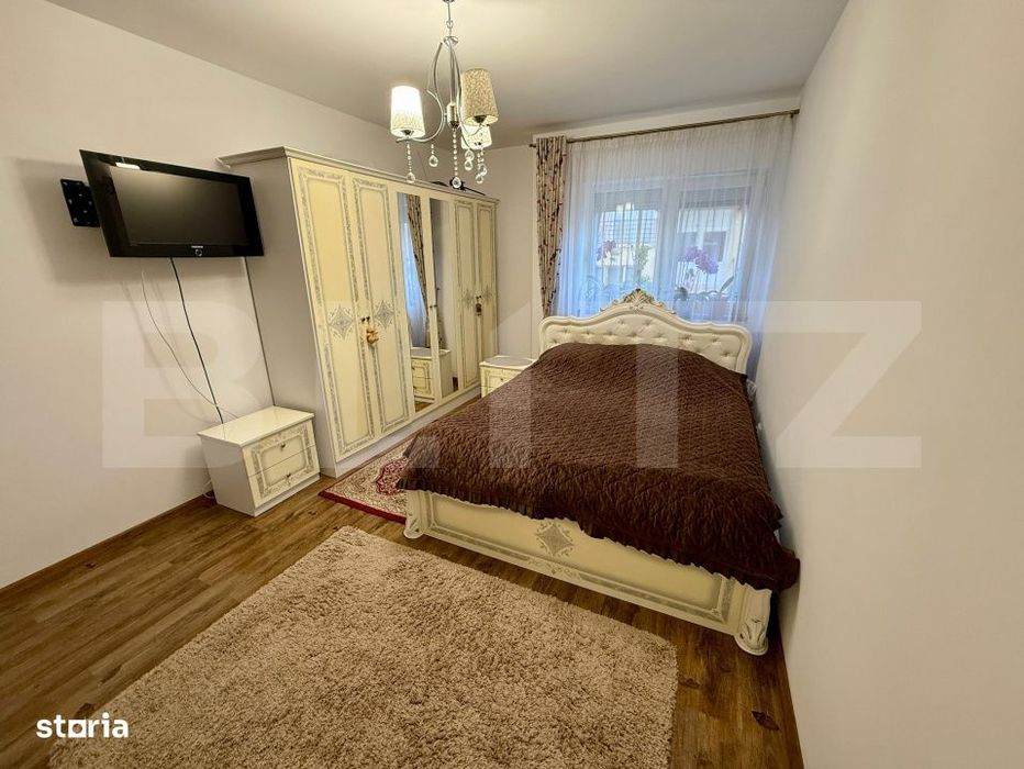 Apartament semidecomandat, 54 mp utili, zona Jysk
