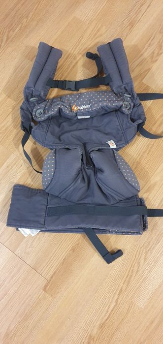 Marsupiu Ergobaby pozitii 360 - DUSTY BLUE