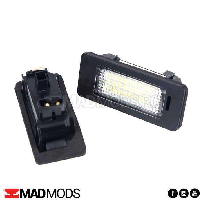 Lampi LED numar inmatriculare BMW E39 E60 E61 E90 E91 E92 E93 E81 E82