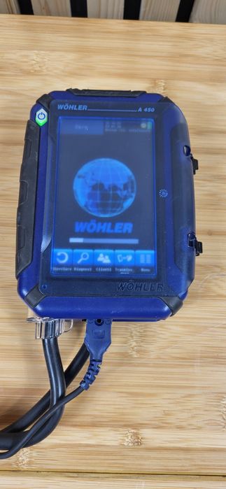 Analizor gaze wohler 450 la fel cu testo si  manometru gaz