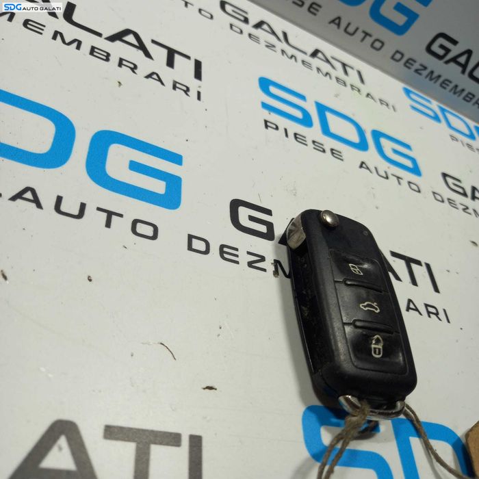 Carcasa Cheie Fara Cip si Lama Skoda Fabia 2 2007 - 2014 Cod 3T0837202H [1116]