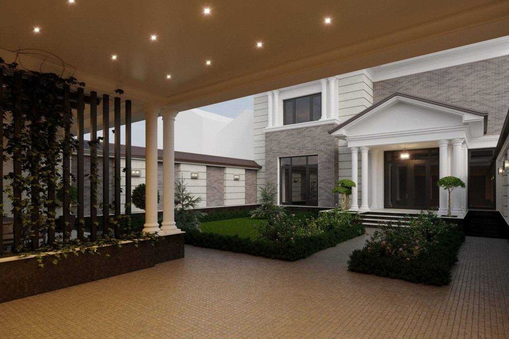 м.Буюк Ипак Йули ул.Никитина 2-эт 4-сот 5-комн 300 м² 4 с/у евроремонт