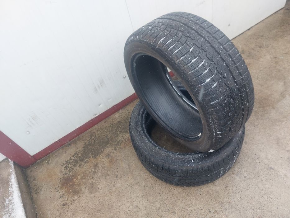 150 lei bucata! Doua anvelope M+S/IARNA 245 45 r18 Nokian