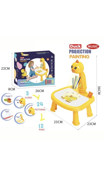 Детски Прожектор за рисуване Bambino Пате