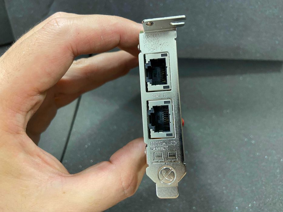 Dell Broadcom 57810 2x 10GbE RJ-45 LP мрежови адаптер