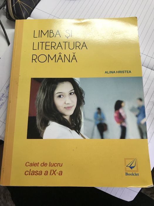 Culegere/ Caiet de lucru Limba si Literatura Romana clasa 9 IX Booklet