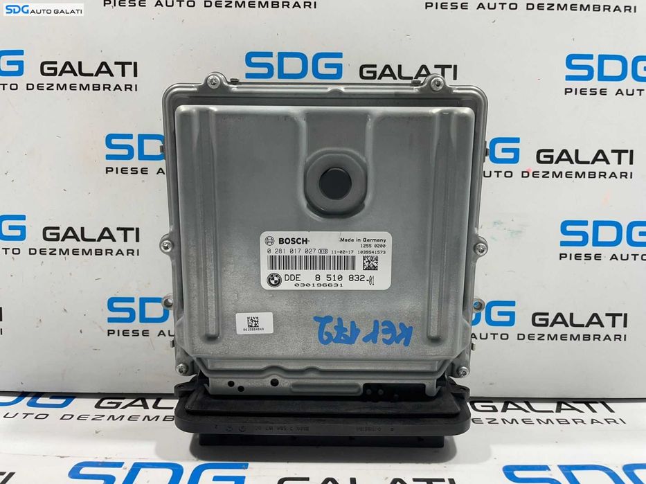 ECU Calculator Motor Bosch BMW Seria 3 E90 E91 2.0 N47 2004 - 2010 Cod 8510832 8510832-01 0281017027 [L4231] [L4233]