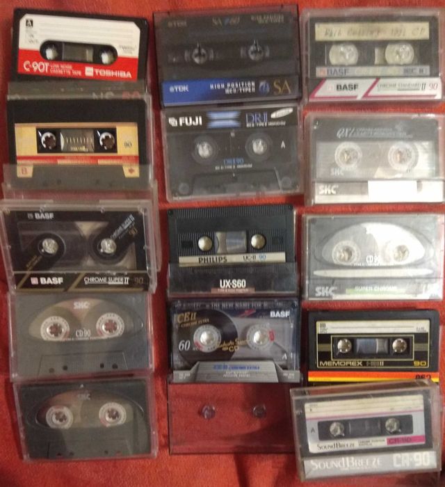 Аудио кассеты запечатанные япония ТДК 90 - 1982г