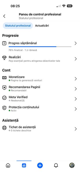 Vand pagina de facebook