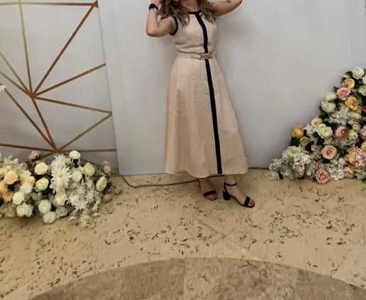 платье лен отличного качества