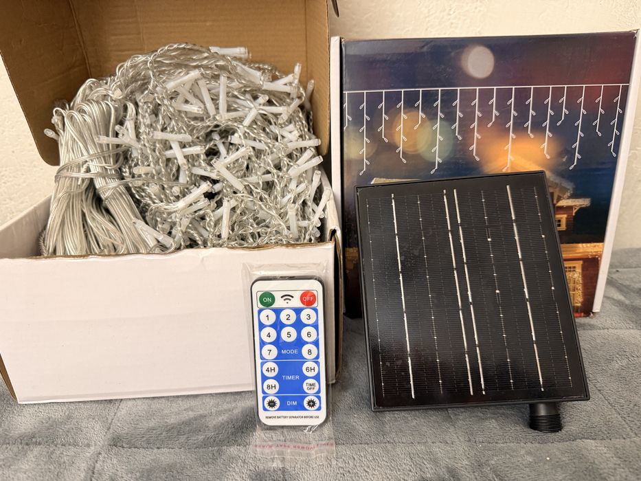 Верига от LED лампички с дължина 18 метра с 600 броя led лампички .