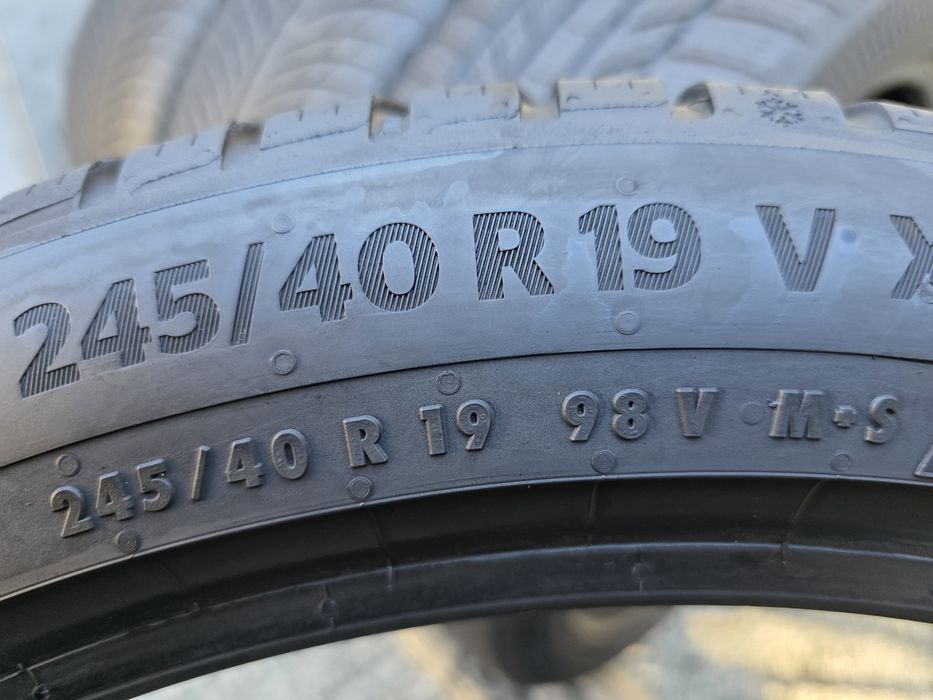 Vând patru anvelope de iarna michelin/continental  275 35 19/ 245 40 19 dot2322