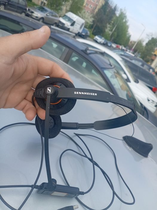 Vând Căști cu microfon Sennheiser