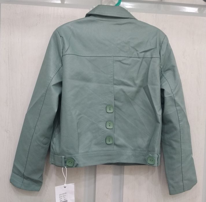 Новая Женская легкая курточка мятного цвета