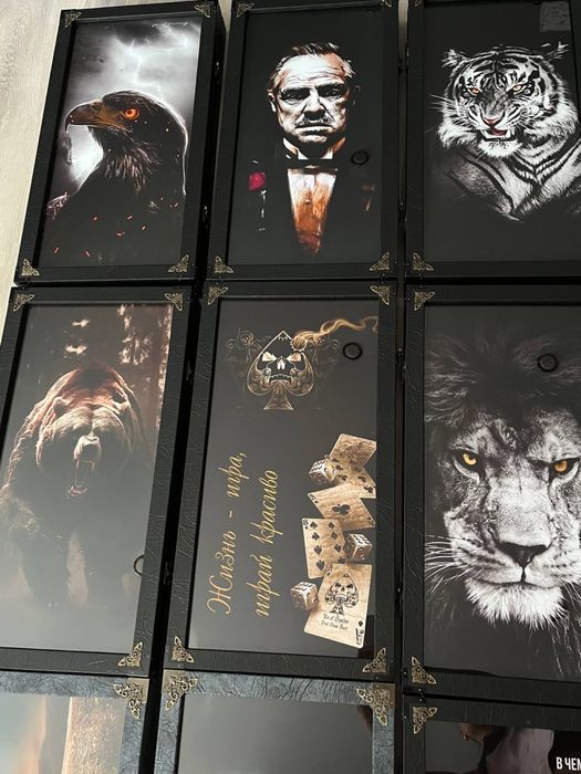 Премиальные нарды (стекло) Большие Эксклюзивные