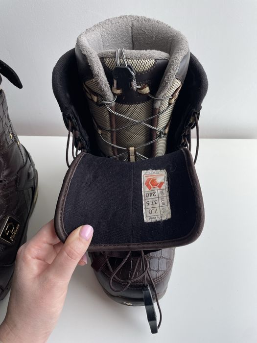 Сноуборд обувки, 24 см, твърдост 7