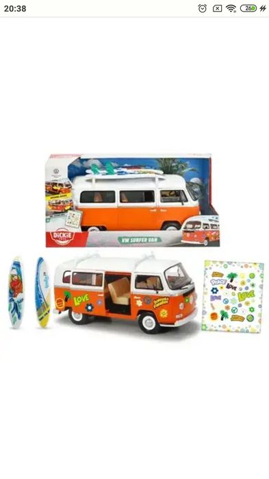 Большая модель автобус Volkswagen T2