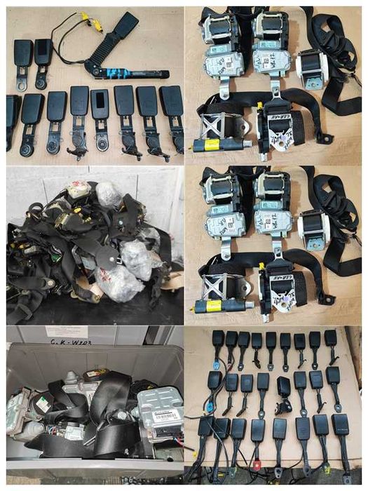 Колани колан и ключалки за колани - пиропатрони от Мерцедес