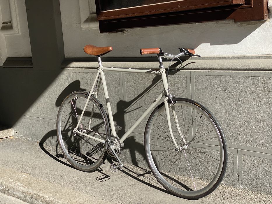 Bicicleta single speed cursiera otel Patria city bike