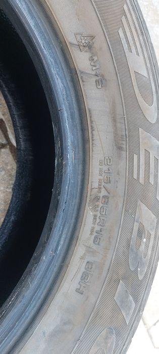 Vând cauciucuri de iarnă 215 65 R16 Duster