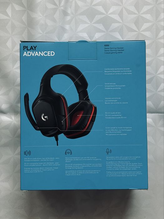 Наушники Logitech G332 новые