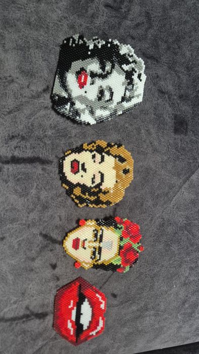 Брошки ръчна изработка с уникална техника