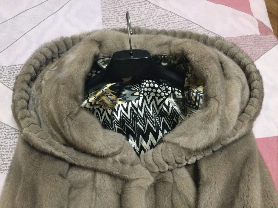 Шуба норковая б/у