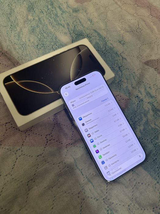 Iphone 16 pro max 95% 256 gb Dual физ sim