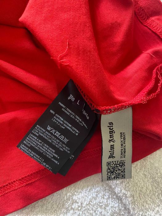 Tricou Palm Angels Rosu