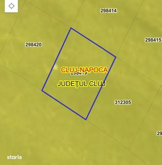 Teren intravilan cu PUZ, 500 mp, zona Valea Chintaului