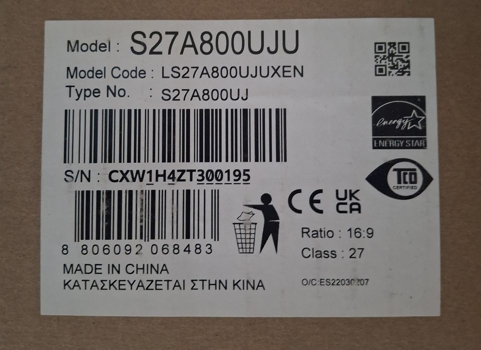 Monitor Samsung UHD 2K